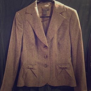 Ann Taylor tan blazer